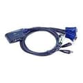 Miniatyrbild 1 av 2: 4-vägs KVM-switch, ATEN CS64US, USB+A...