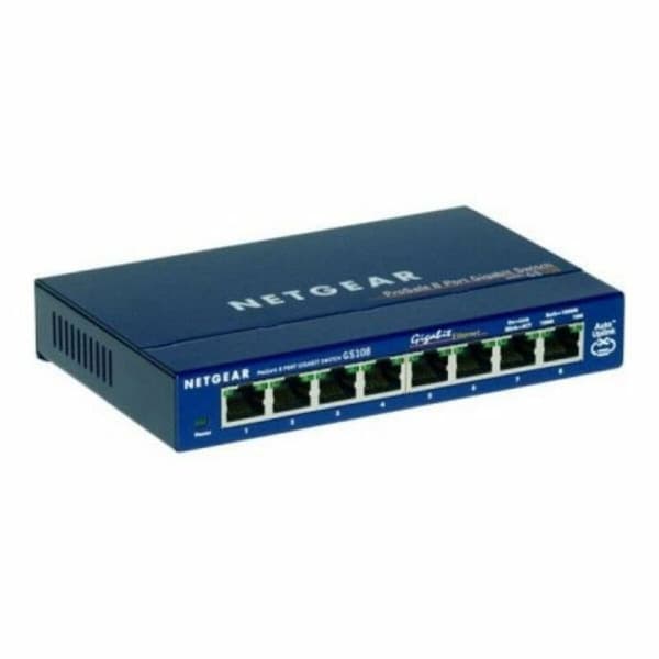 Switch til desktop Netgear GS108GE 8P Gigabit