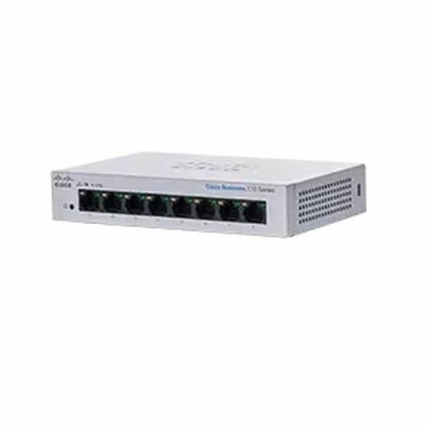 Switch CISCO CBS110-8T-D-EU RJ-45 16 Gbps Grå