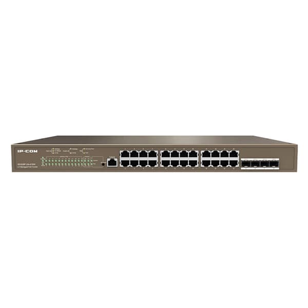 Kytkin IP-Com Networks G5328P-24-410W musta