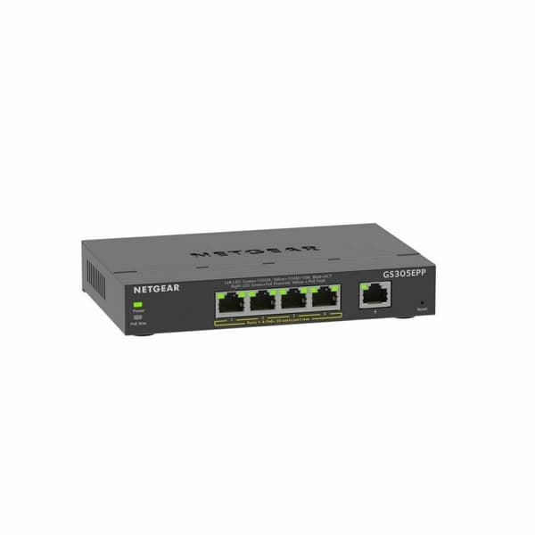 Switch Netgear GS305EPP-100PES Svart