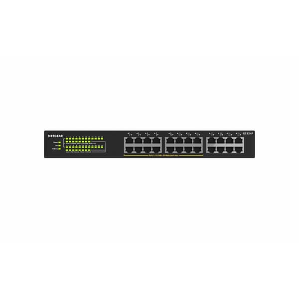 Switch Netgear GS324P-100EUS Svart