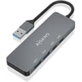 Miniatyrbild 1 av 2: AISENS HUB USB 3 2 GEN2 10G A M-2xTYPE C H-2xUSB-A H 15CM Grå