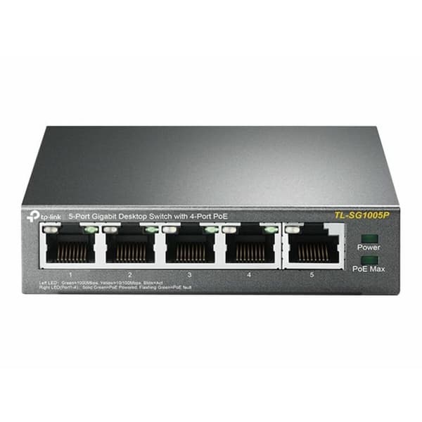Skrivbords omkopplare TP-Link TL-SG1005P