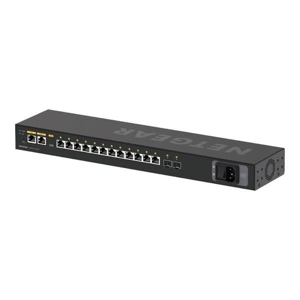 NETGEAR 14-portars AV Line M4250-12M2XF 14-portars AV Line M4250-12M2XF 12x2,5G och 2xSFP+ Managed Switch Svart