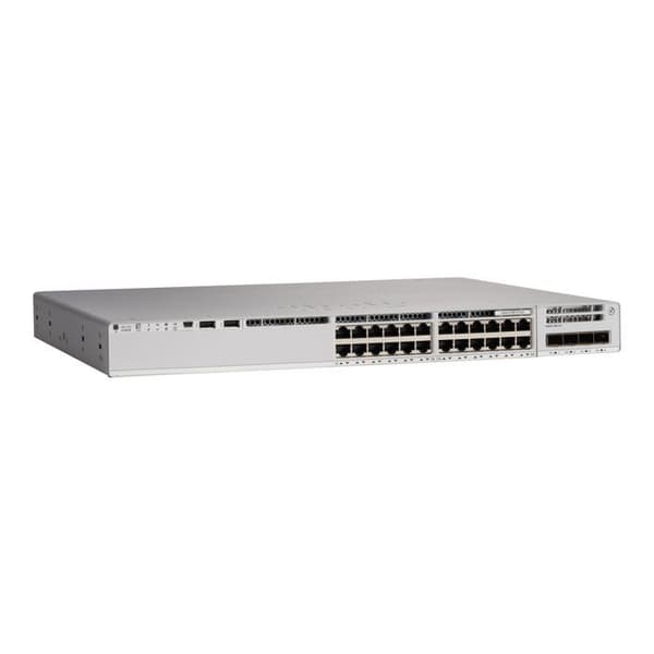 Switch - CISCO - Catalyst 9200L - 24 PoE+-portar - Gigabit Ethernet - StackWise