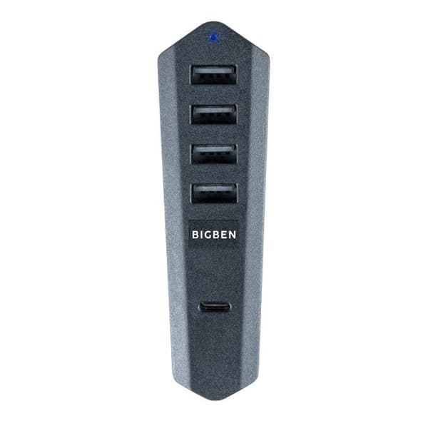 Station Hub USB - PS5 - Slim - 1 port USB-C Super Speed - 4 portar USB-A - Kompatibel med PS5 Slim