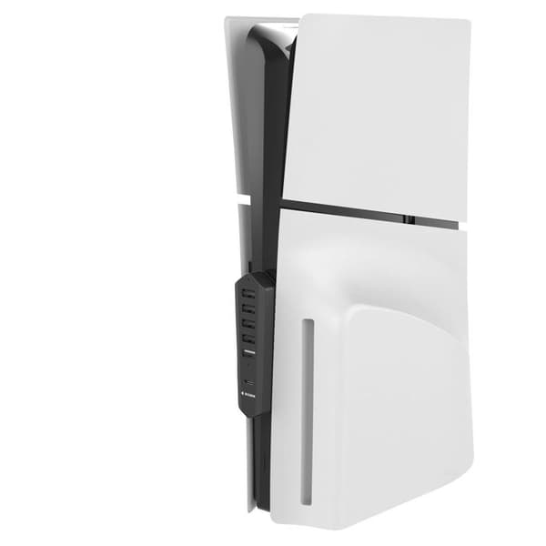 Station Hub USB - PS5 - Slim - 1 port USB-C Super Speed - 4 portar USB-A - Kompatibel med PS5 Slim
