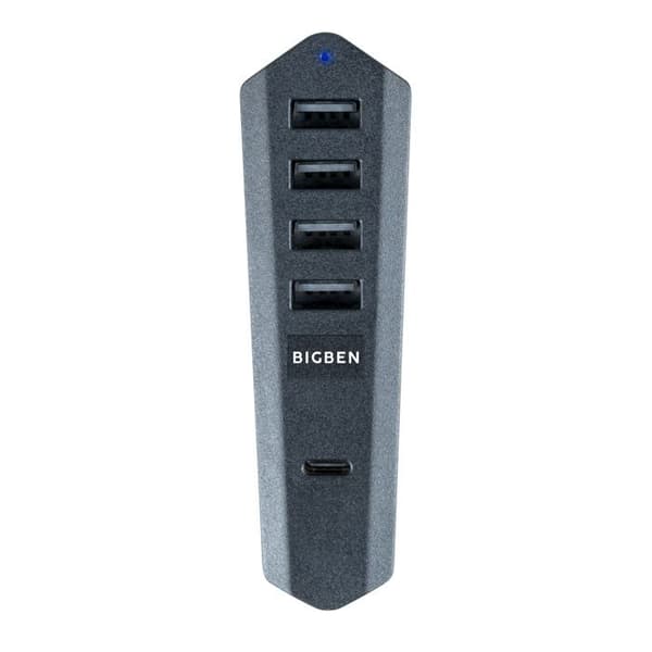 Station Hub USB - PS5 - Slim - 1 port USB-C Super Speed - 4 portar USB-A - Kompatibel med PS5 Slim