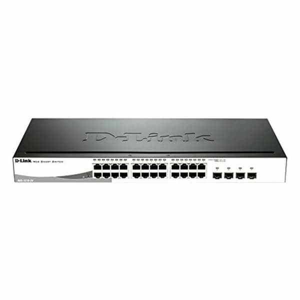 Switch D-Link DGS-1210-24/E 20 p 10 / 100 / 1000 Mbps 4 x SFP Svart Svart