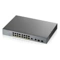 Miniatyrbillede 1 af 3: Switch ZyXEL GS1350-18HP-EU0101F 16 Gb 250W
