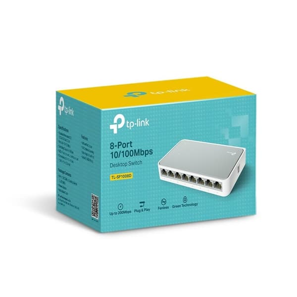 Switch til desktop TP-Link TL-SF1008D
