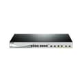 Miniatyrbillede 1 af 4: Switch til netværket med kontaktskab D-Link DXS-1210-12TC/E 8x10 G