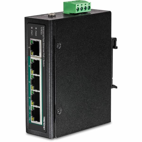 Kytkin Trendnet TI-PE50 1 Gbps musta