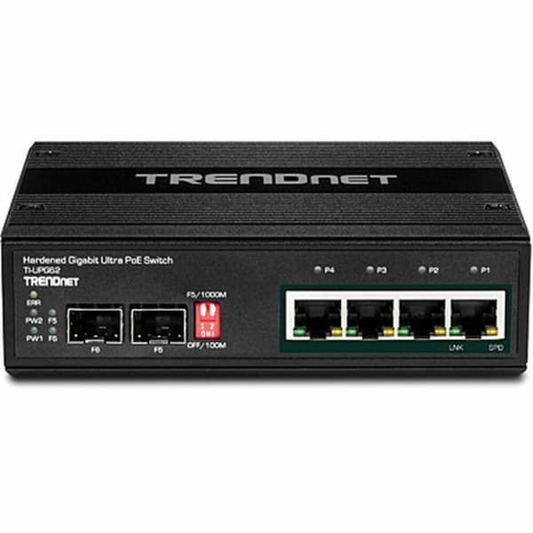 Kytkin Trendnet TI-UPG62 RJ-45 SFP Musta