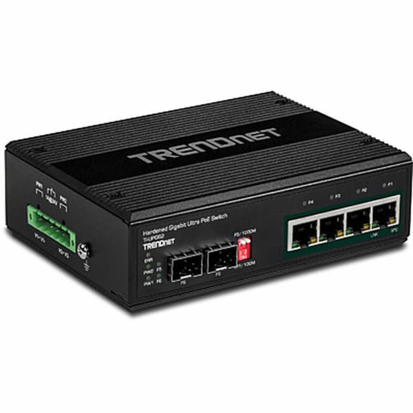 Kytkin Trendnet TI-UPG62 RJ-45 SFP Musta