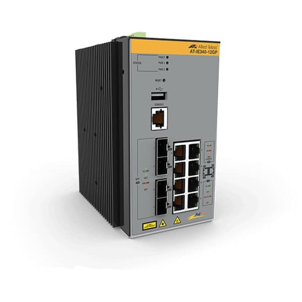 Kytkin Allied Telesis AT-IE340-12GP-80