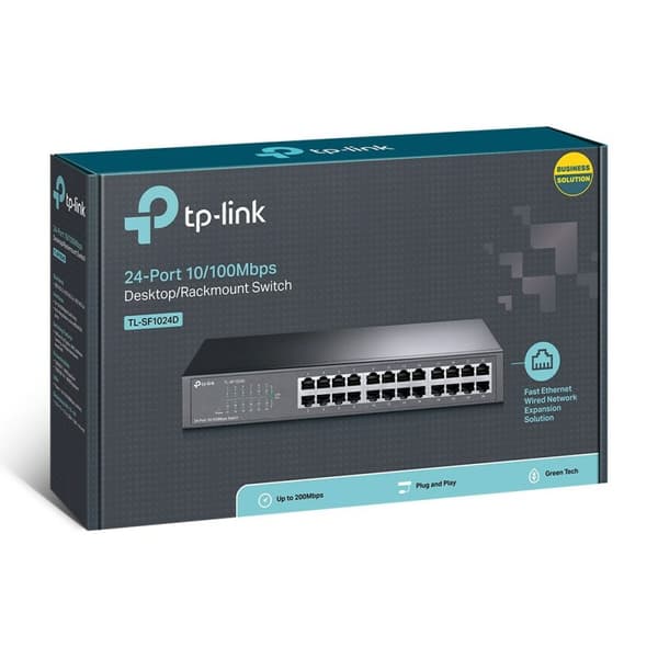 Työpöytäkytkin TP-Link TL-SF1024D