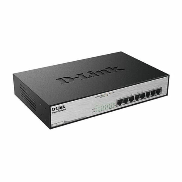 Työpöytäkytkin D-Link DGS-1008MP