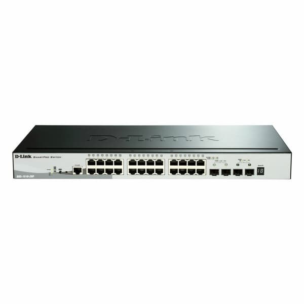 Kytkin D-Link DGS-1510-28P musta