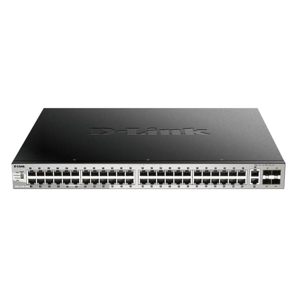 Kytkin D-Link DGS-3130-54PS/E Harmaa