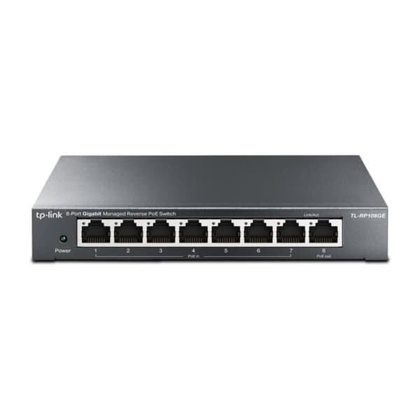 Switch TP-Link TL-RP108GE Svart