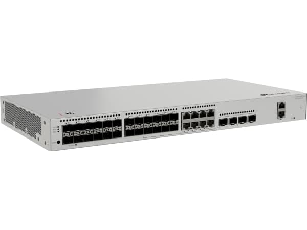 Huawei eKitEngine S310 Series S310-24ST4X - Switch - L2+ - Administrerad - 16 x Gigabit SFP + 8 x kombinations-Gigabit SFP + 4 x 1 Gigabit / 10 Gigab