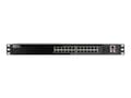 Miniatyrbild 1 av 4: QNAP QSW-M3224-24T - Switch - L3 Lite - Administrerad - 24 x 100/1000/2.5G/5G/10GBase-T - rackmonterbar
