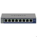 Miniatyrbild 1 av 3: Nätverksomkopplare - NETGEAR - GS108E - 8 portar - QoS - Bandbrettskontroll