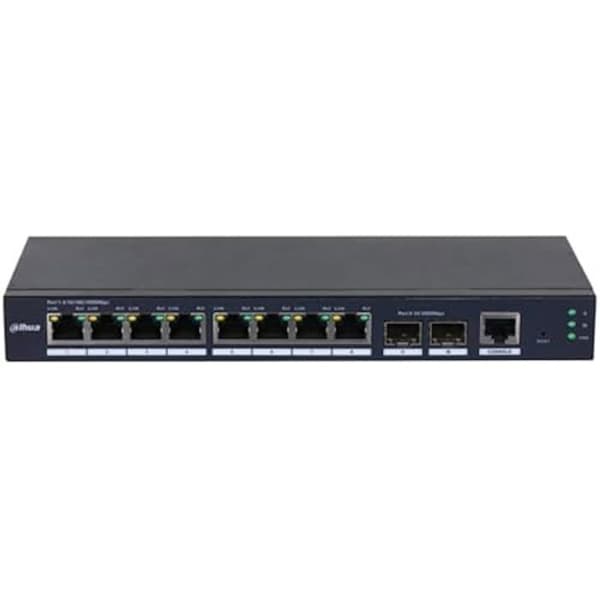 DAHUA DH-SG4010-2F IT-switch - 10-portars hanterad desktop Gigabit-switch