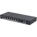 Miniatyrbild 1 av 2: DAHUA DH-SG4010-2F IT-switch - 10-portars hanterad desktop Gigabit-switch