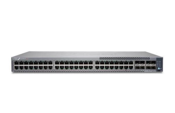 Juniper EX4100-F-48P, Strøm over Ethernet (PoE), Rack-montering, 1U