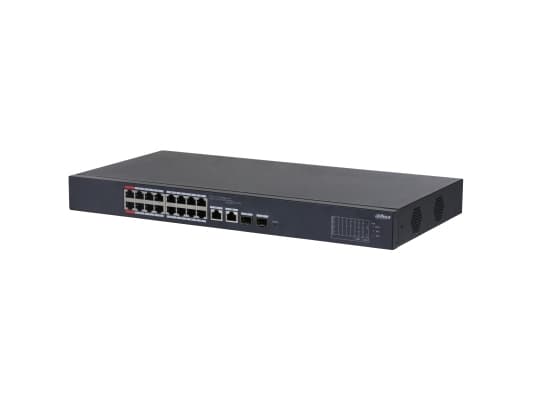 Dahua Technology DH-CS4226-24ET-375, hanterad, L2, Gigabit Ethernet (10/100/1000), Strömförsörjning via Ethernet (PoE) stöd, Rackmontering