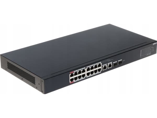 Dahua Technology DH-CS4226-24ET-375, hanterad, L2, Gigabit Ethernet (10/100/1000), Strömförsörjning via Ethernet (PoE) stöd, Rackmontering