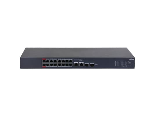Dahua Technology DH-CS4226-24ET-375, Håndtert, L2, Gigabit Ethernet (10/100/1000), Strøm over Ethernet (PoE), Rack-montering Sort