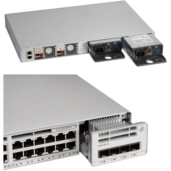Administrerad switch - Cisco - Catalyst C9200CX-8UXG-2X-E - 8 portar - PoE - 32000 MAC-adresser