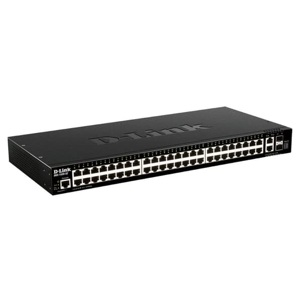 Kytkin D-Link DGS-1520-52/E musta