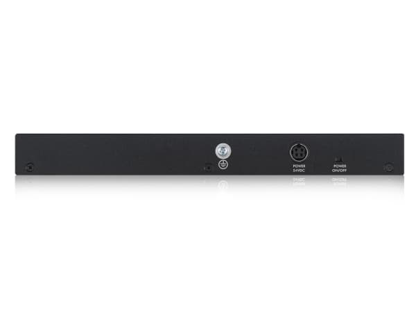 Zyxel GS1900-10HP - Switch - smart - 8 x 10/100/1000 (PoE+) + 2 x Gigabit SFP - skrivbordsmodell, väggmonterbar - PoE+ (77 W)