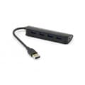 Miniatyrbild 1 av 2: Koncentrator (nav) - CONCEPTRONIC - C4PUSB3 - USB 3.0 (3.1 Gen 1) Typ-A - 4800 Mbit/s - Svart - 30 mm