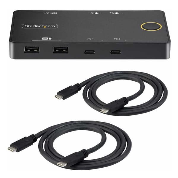 Startech C2-h46-uc2-pd-kvm Switch
