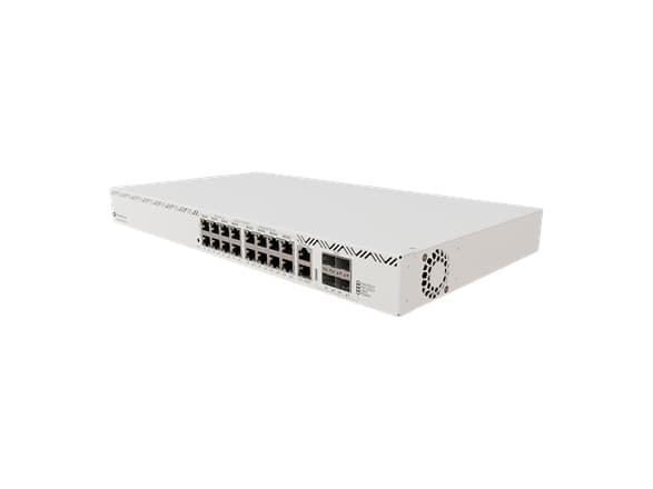 MikroTik CRS320-8P-8B-4S+RM - Switch - smart - 17 x 10/100/1000 (PoE++) + 4 x combo 2,5/10 Gigabit SFP+ - stasjonær, rackmonterbar - PoE++ (963 W)