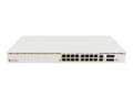Miniatyrbilde 1 av 5: MikroTik CRS320-8P-8B-4S+RM - Switch - smart - 17 x 10/100/1000 (PoE++) + 4 x combo 2,5/10 Gigabit SFP+ - stasjonær, rackmonterbar - PoE++ (963 W)