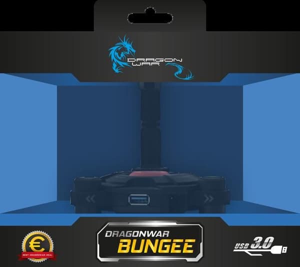 Dragonwar Bungee + USB Hub 3.0