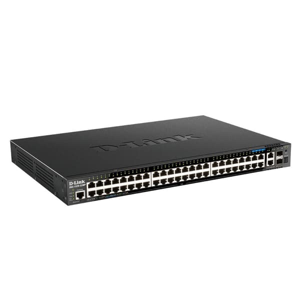 Kytkin D-Link DGS-1520-52MP/E 44 Port musta