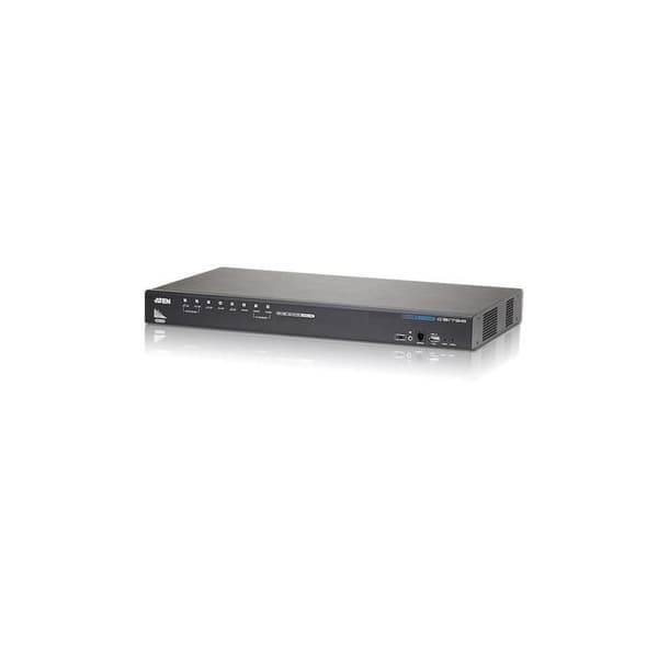 Switch KVM - ATEN - CS1798 - 8 portar - HDMI/USB - Rackbar - Multivue Svart