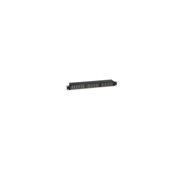 Patchpanel - EQUIP - 48 portar - Cat.6 - Geschirmt - Grå (1HE)