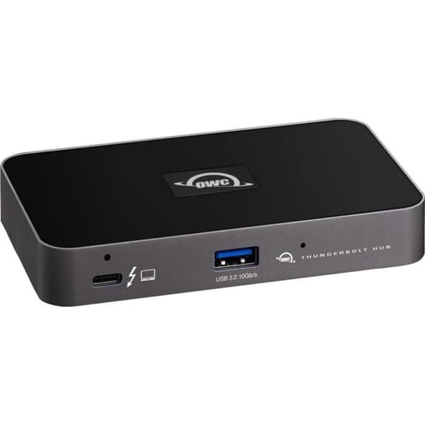 OWC Thunderbolt 4 Hub - 4-portar Thunderbolt 4 Hub + 1 USB 3.0-port