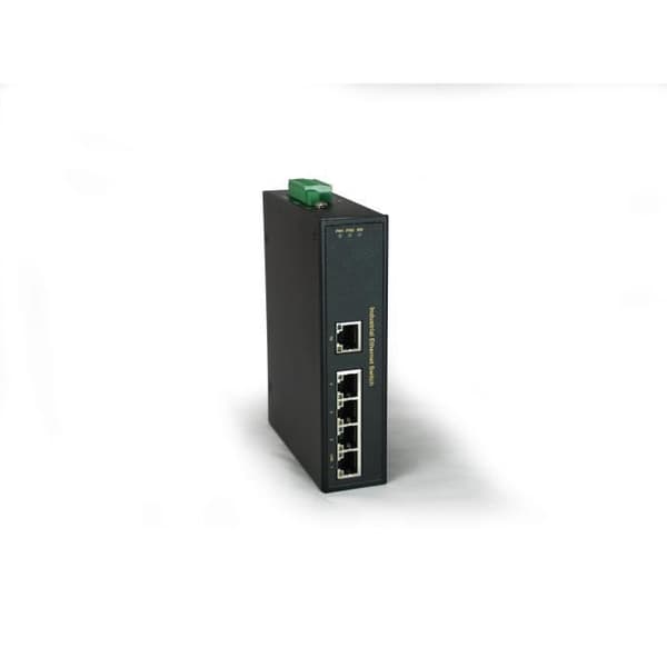 "Nätverksswitch - LevelOne - IFS-0501 - 5 portar - Fast Ethernet - Full duplex" Svart