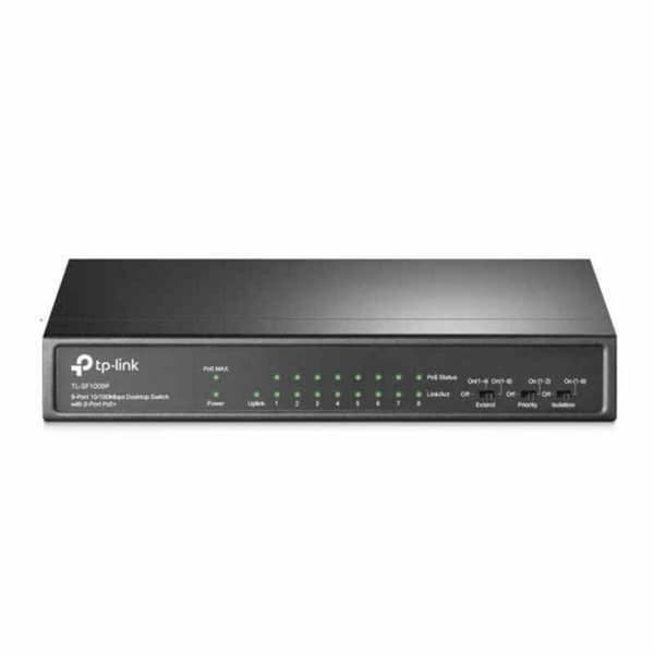 Switch TP-Link TL-SF1009P Svart Ethernet LAN 10/100