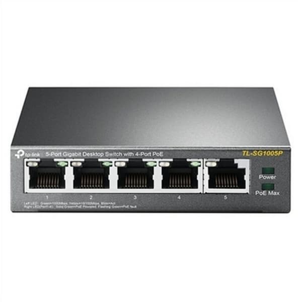 Skrivbords omkopplare TP-Link TL-SG1005P LAN PoE